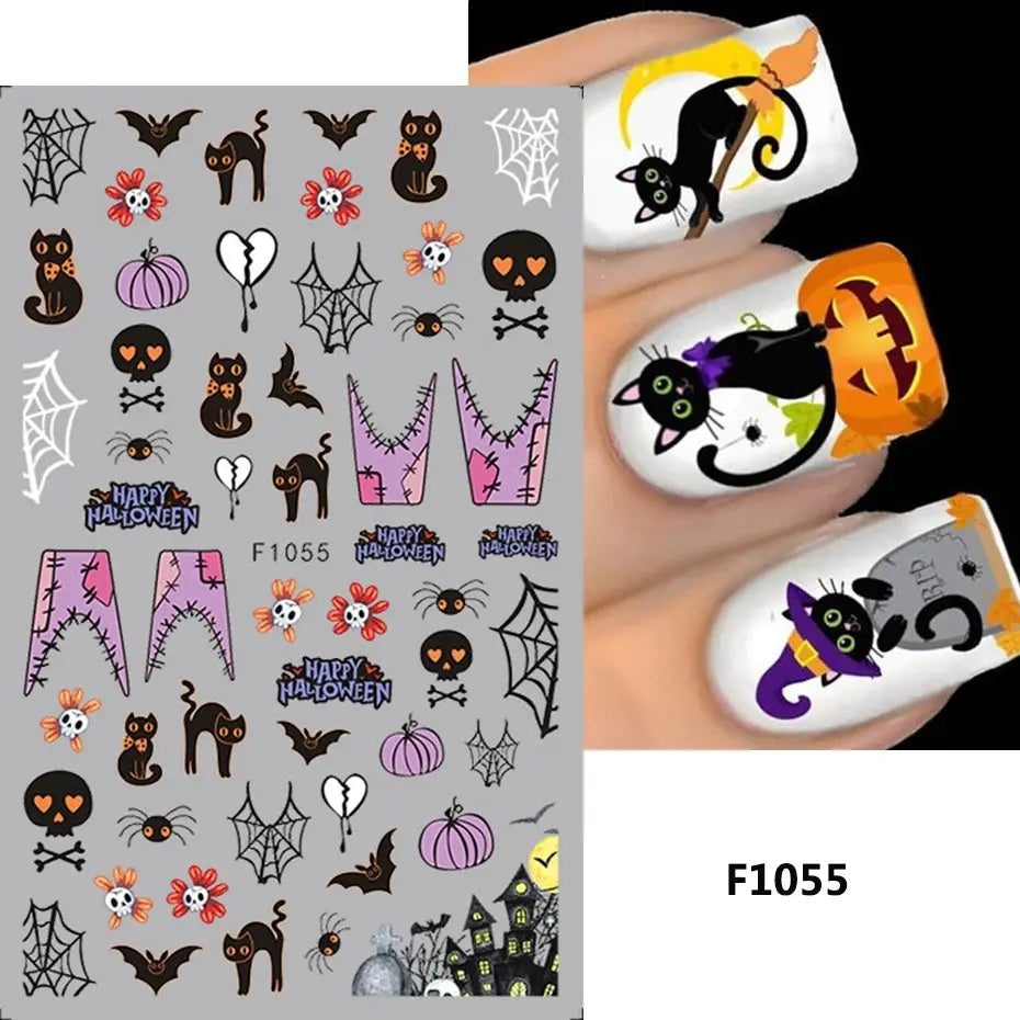 Nail Stickers Gothic Design SS69 7.69 F1055