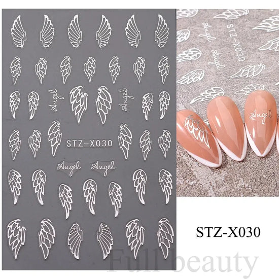 Nail Stickers Gothic Design SS69 5.69 STZ-X030
