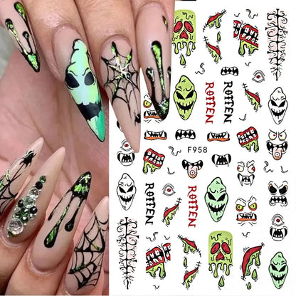 Nail Stickers Gothic Design SS69 7.69 F958