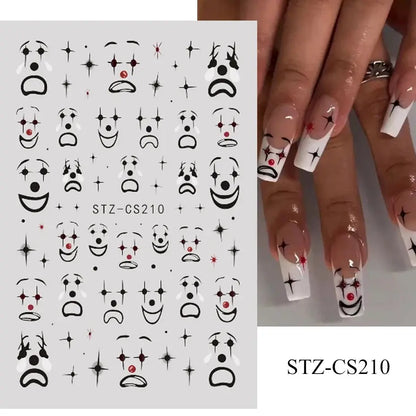Nail Stickers Gothic Design SS69 6.69 STZ-CS210