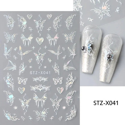 Nail Stickers Gothic Design SS69 6.69 STZ-X041