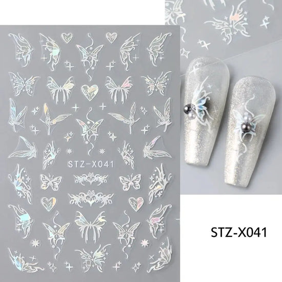 Nail Stickers Gothic Design SS69 6.69 STZ-X041