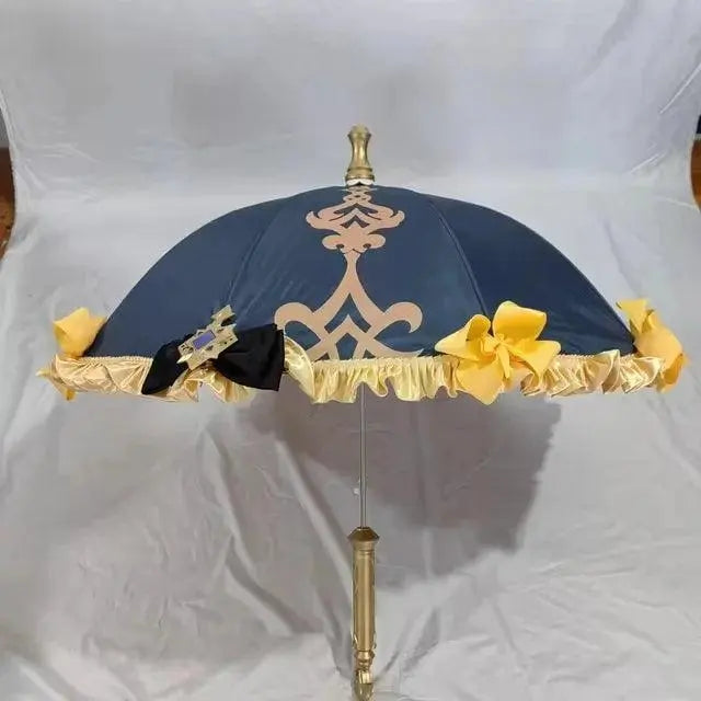 Navia Umbrella Cosplay Props Costume Anime figures Accessory Staff Model Gear Genshin Impact Halloween Glasses - SS69