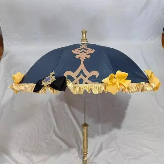 Navia Umbrella Cosplay Props Costume Anime figures Accessory Staff Model Gear Genshin Impact Halloween Glasses - SS69