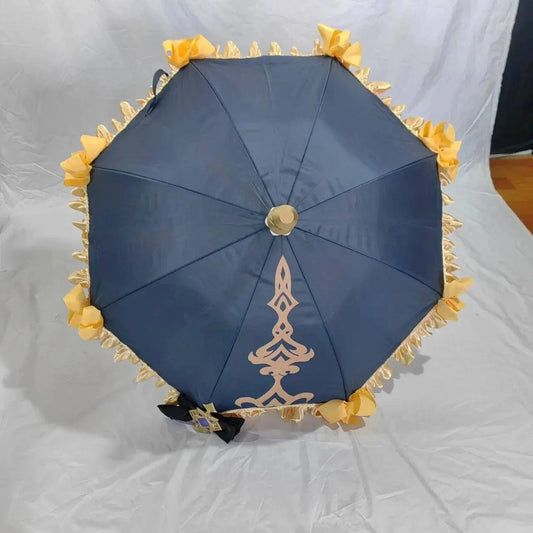 Navia Umbrella Cosplay Props Costume Anime figures Accessory Staff Model Gear Genshin Impact Halloween Glasses - SS69