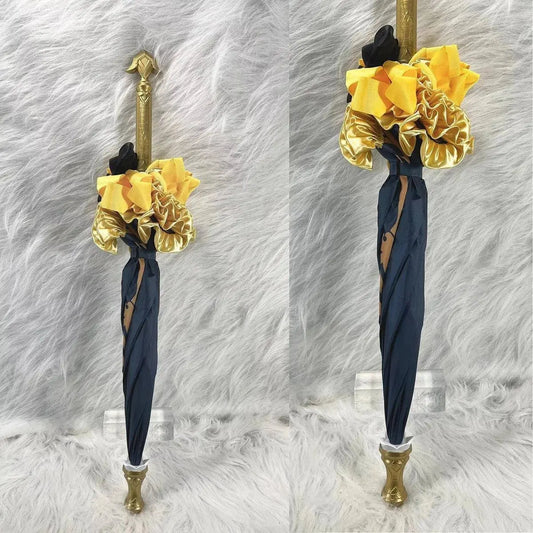 Navia Umbrella Cosplay Props Costume Anime figures Accessory Staff Model Gear Genshin Impact Halloween Glasses - SS69