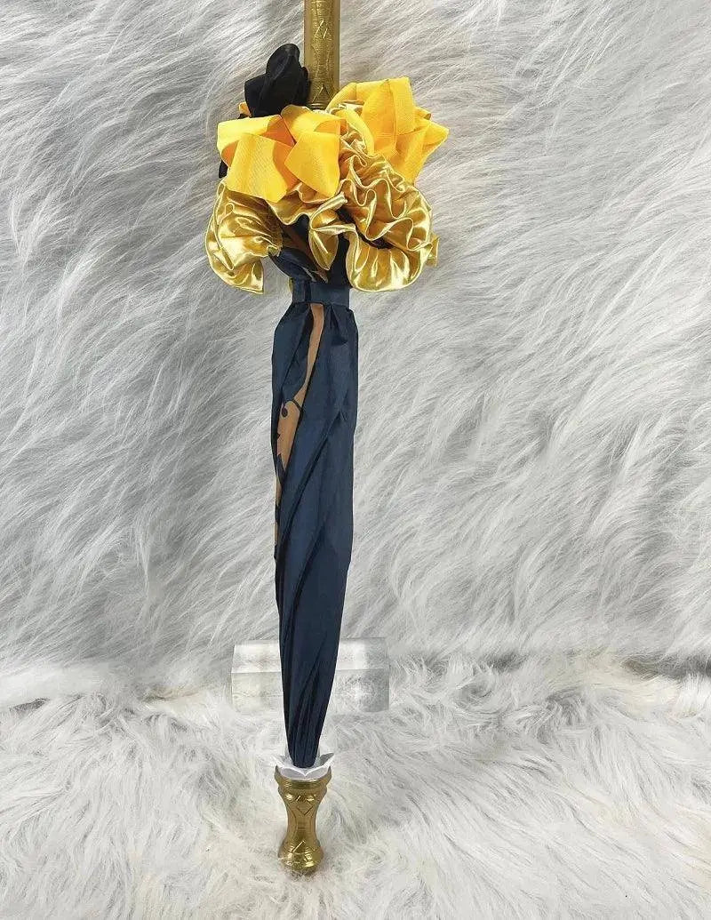 Navia Umbrella Cosplay Props Costume Anime figures Accessory Staff Model Gear Genshin Impact Halloween Glasses - SS69