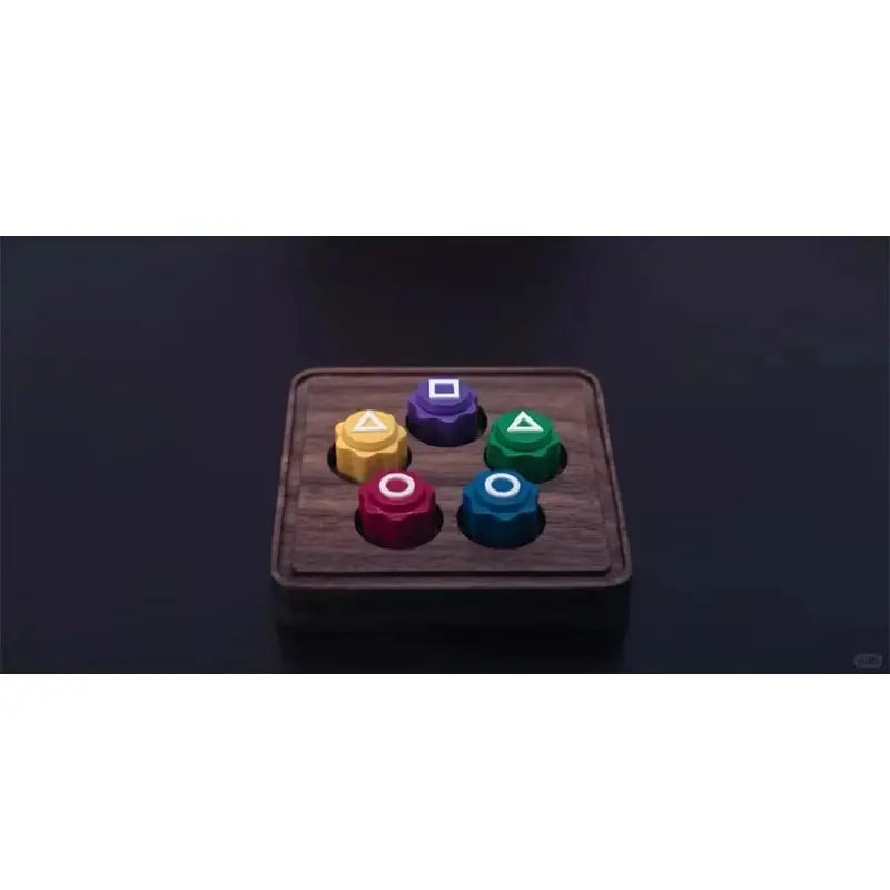 New Calamari Game Dice Party Game Props Square Circle Triangle Printing Bar Games Party Props Korean Film Squid Play Games SS69