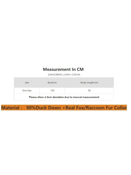 New Duck Down Loose Winter Jacket Women Real Fox Fur Raccoon Fur Collar Hooded Thick Warm Streetwear Outerwear Detachable SS69