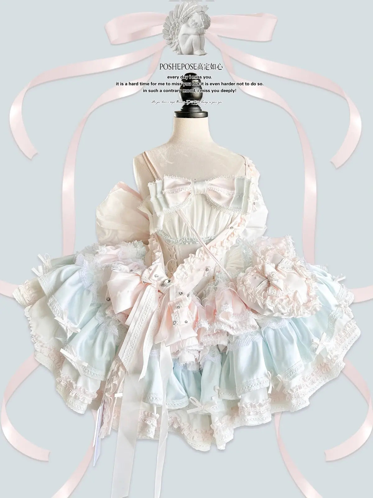 New Girls Birthday Lolita Dress 2025 Spring and Summer Women's Tube Top Satin Bowknot Slim Pettiskirt Short Mini Party Dress SS69