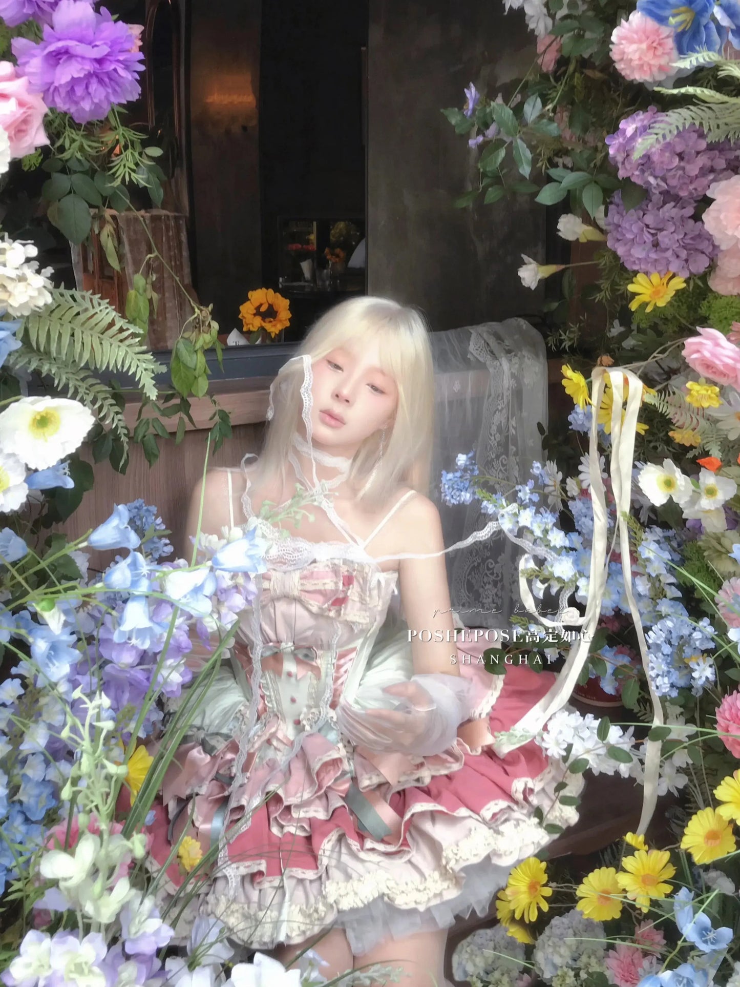 New Girls Birthday Lolita Dress 2025 Spring and Summer Women's Tube Top Satin Bowknot Slim Pettiskirt Short Mini Party Dress SS69