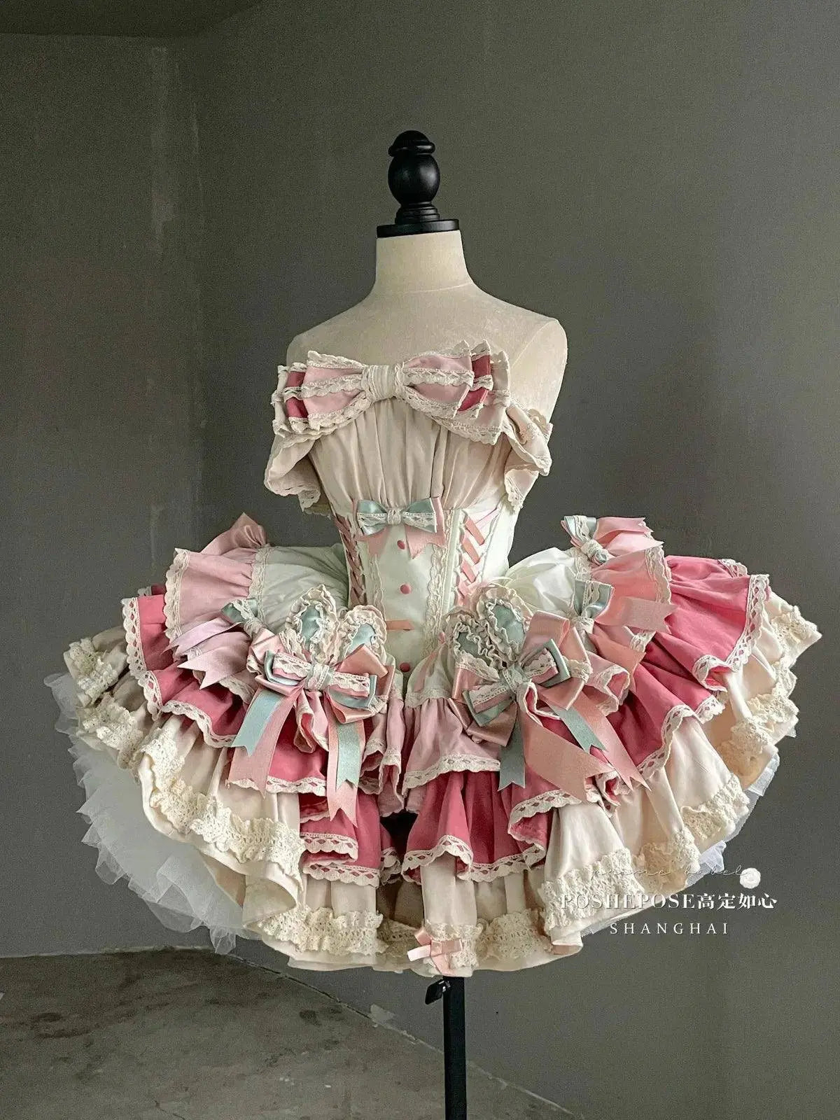 New Girls Birthday Lolita Dress 2025 Spring and Summer Women's Tube Top Satin Bowknot Slim Pettiskirt Short Mini Party Dress SS69