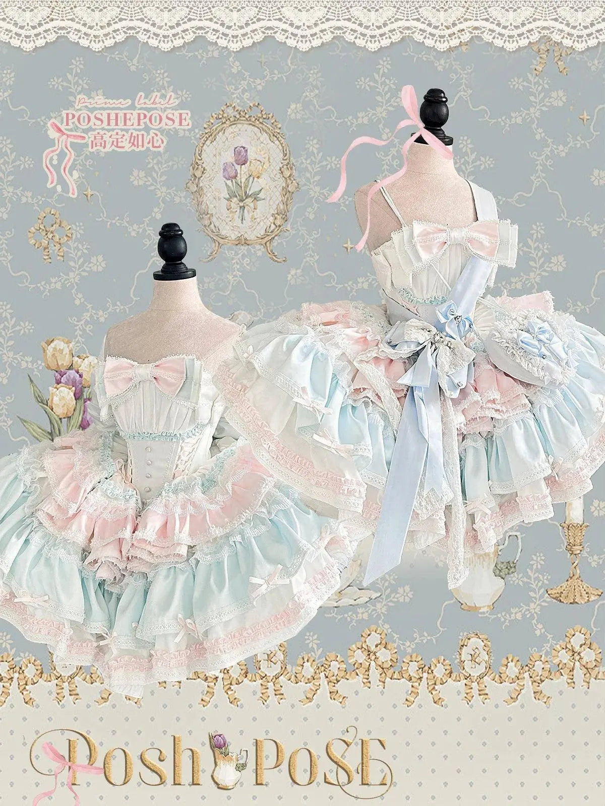 New Girls Birthday Lolita Dress 2025 Spring and Summer Women's Tube Top Satin Bowknot Slim Pettiskirt Short Mini Party Dress SS69