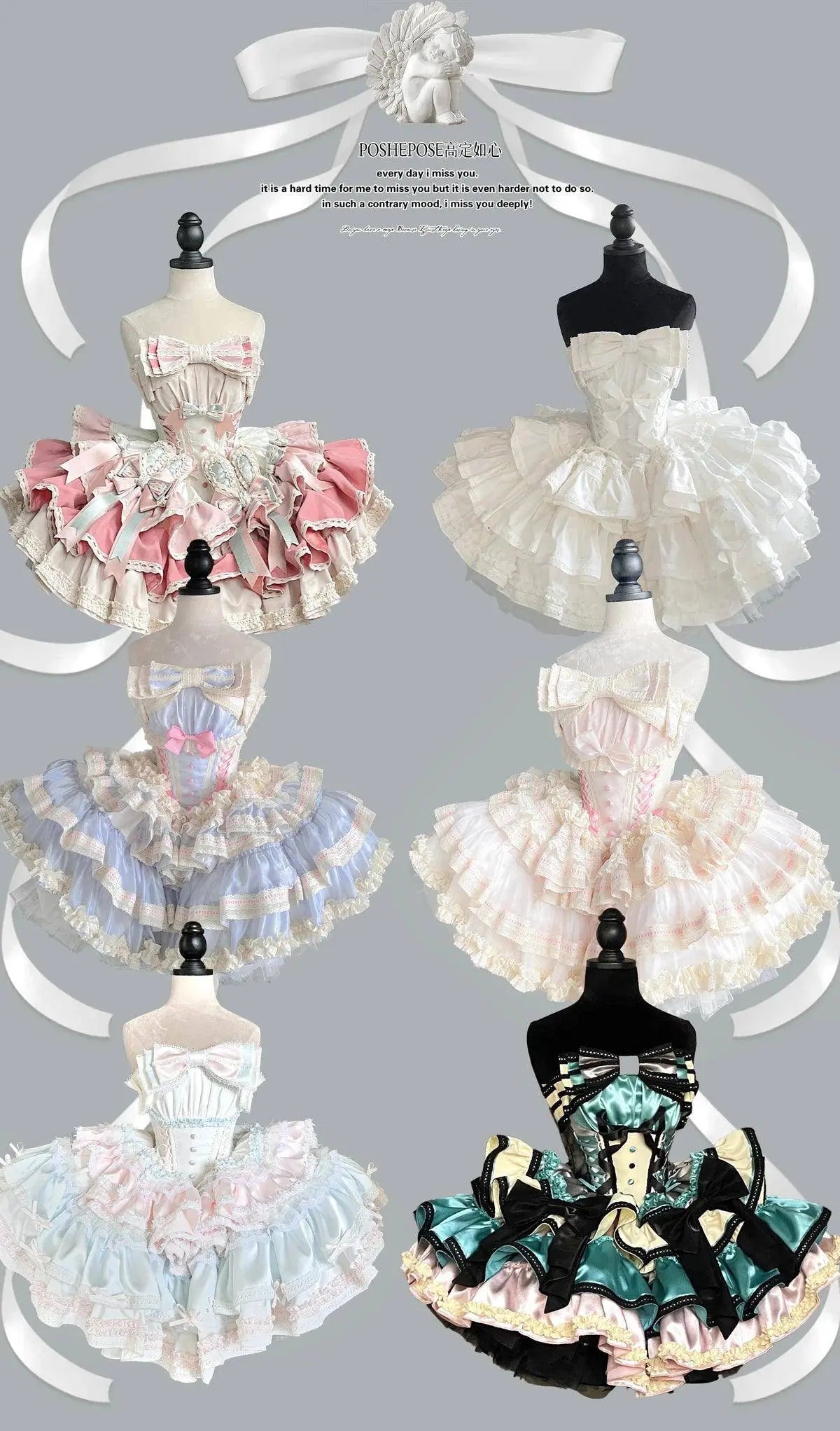New Girls Birthday Lolita Dress 2025 Spring and Summer Women's Tube Top Satin Bowknot Slim Pettiskirt Short Mini Party Dress SS69