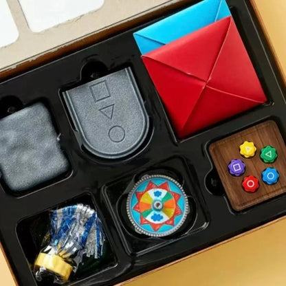 New Korean Folk Game Set Traditional Play Gong-gi Stones Set Jebi Kicks Paeng-y Biseokchigi DDAKJI Set Squid Tossing Toy Party SS69