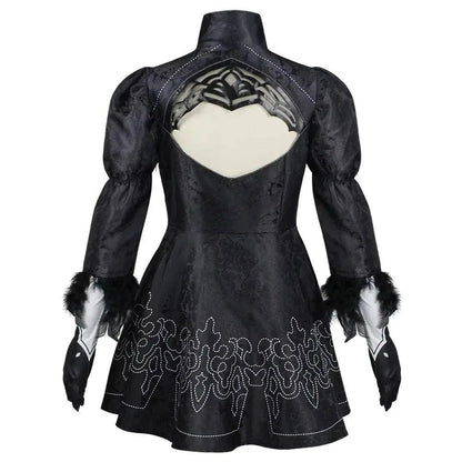 Nier Automata Cosplay Costume Yorha 2B sexy Outfit Game Figures Suit Women Role Play Costumes Girls Halloween Party Fancy Dress - SS69