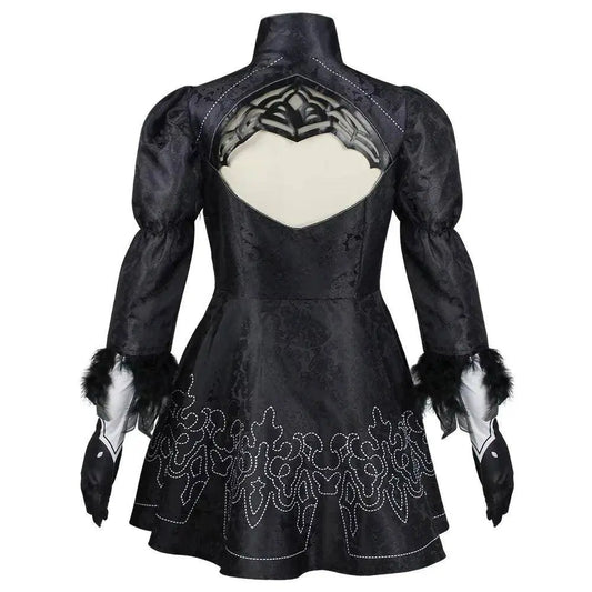 Nier Automata Cosplay Costume Yorha 2B sexy Outfit Game Figures Suit Women Role Play Costumes Girls Halloween Party Fancy Dress - SS69