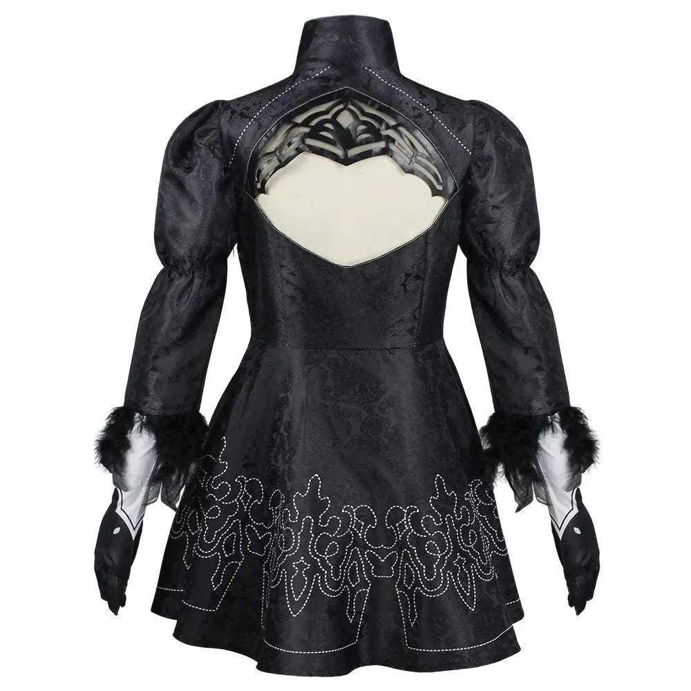 Nier Automata Cosplay Costume Yorha 2B sexy Outfit Game Figures Suit Women Role Play Costumes Girls Halloween Party Fancy Dress - SS69
