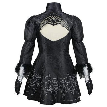 Nier Automata Cosplay Costume Yorha 2B sexy Outfit Game Figures Suit Women Role Play Costumes Girls Halloween Party Fancy Dress - SS69