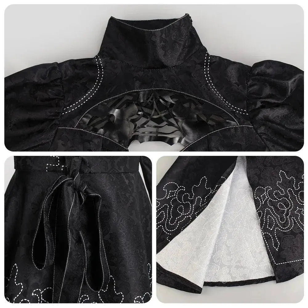 Nier Automata Cosplay Costume Yorha 2B sexy Outfit Game Figures Suit Women Role Play Costumes Girls Halloween Party Fancy Dress - SS69