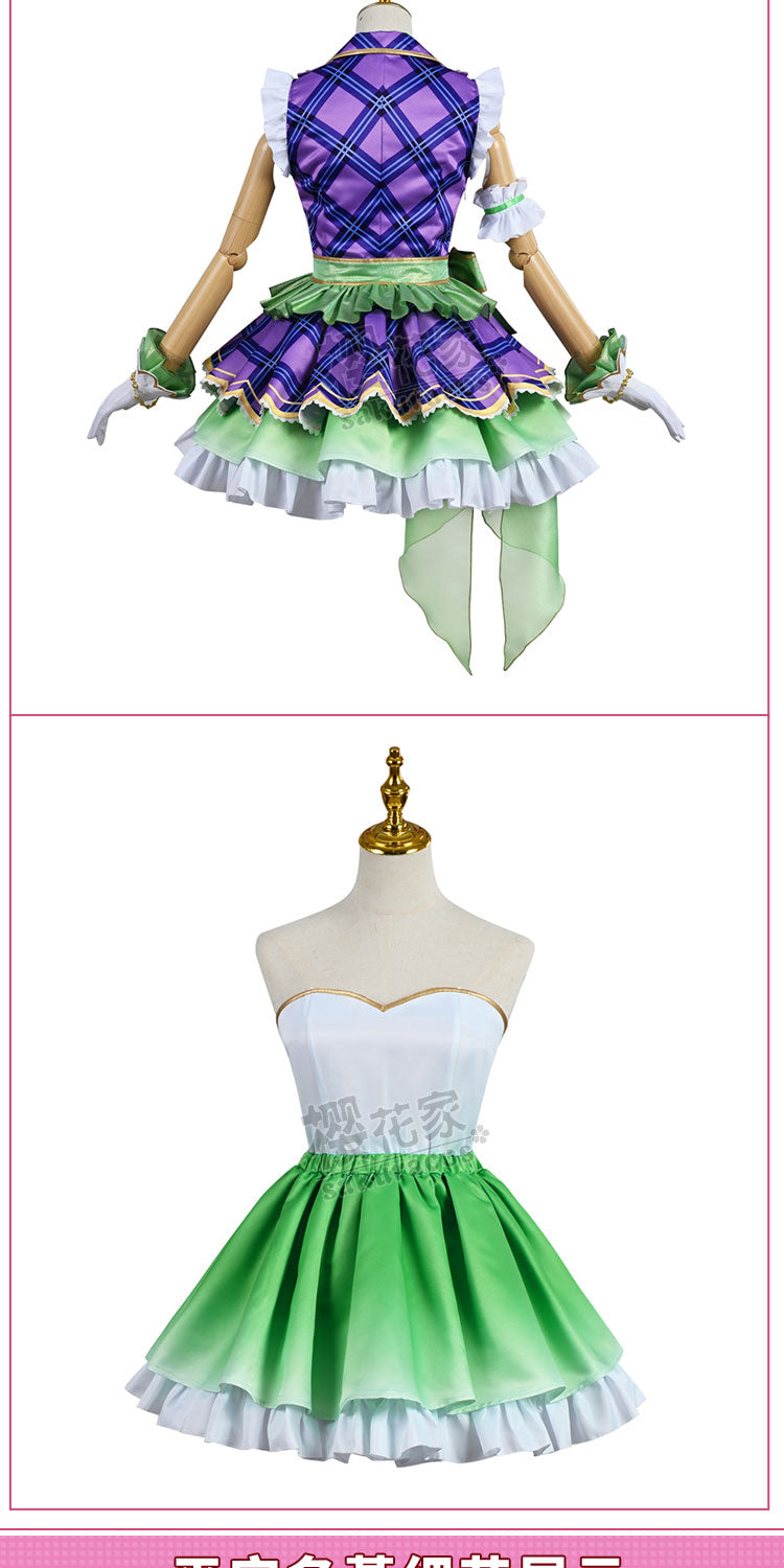 Cos-Mart LoveLive Liella Fresh Live Tang Keke/Heanna Sumire/Shibuya Kanon/Arashi Chisato/Hazuki Ren Cosplay Costume Cute Uniform - SS69