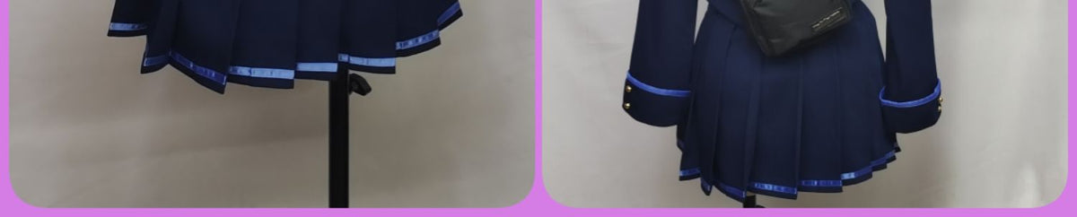 Game Blue Archive Tachibana Nozomi Cosplay Costume Wig Shoes Hikari Cosplay Highlander Railroad Academy Role Play Uniform Prop SS69