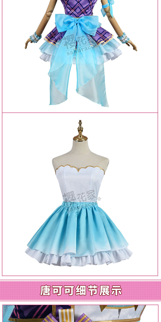 Cos-Mart LoveLive Liella Fresh Live Tang Keke/Heanna Sumire/Shibuya Kanon/Arashi Chisato/Hazuki Ren Cosplay Costume Cute Uniform - SS69