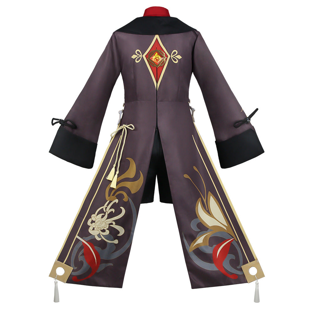 Hu Tao Genshin Impact Cosplay Dress Set for Women
