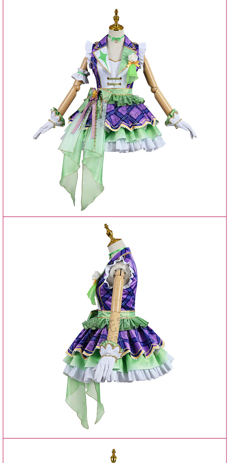 Cos-Mart LoveLive Liella Fresh Live Tang Keke/Heanna Sumire/Shibuya Kanon/Arashi Chisato/Hazuki Ren Cosplay Costume Cute Uniform - SS69