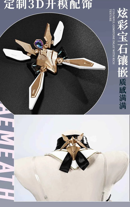 Newly Upgraded Game Cosplay Series: Wuthering Waves-Aemeath Cosplay Costume full set QQcos S-XL
