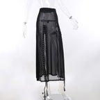 Punk Faux Leather Cropped Jacket with Rivets - Women's Streetwear
