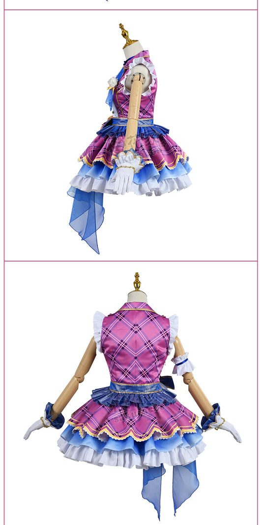 Cos-Mart LoveLive Liella Fresh Live Tang Keke/Heanna Sumire/Shibuya Kanon/Arashi Chisato/Hazuki Ren Cosplay Costume Cute Uniform - SS69