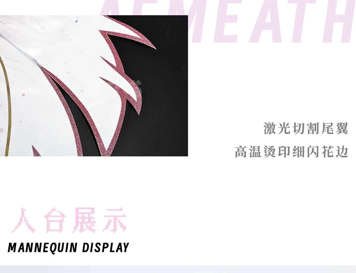 Newly Upgraded Game Cosplay Series: Wuthering Waves-Aemeath Cosplay Costume full set QQcos S-XL