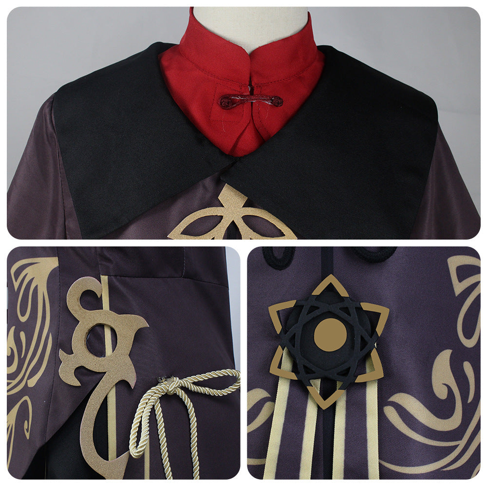 Hu Tao Genshin Impact Cosplay Dress Set for Women