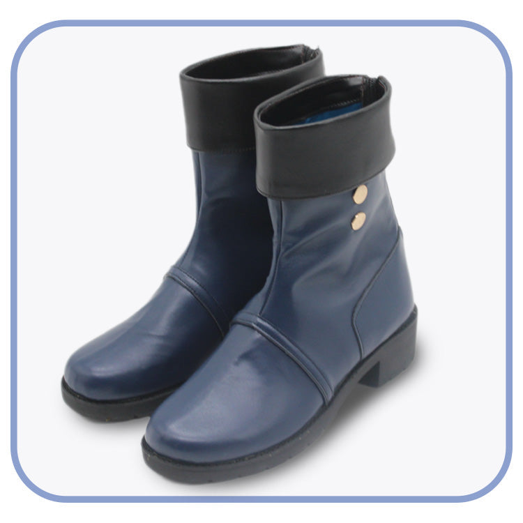 Game Blue Archive Tachibana Nozomi Cosplay Costume Wig Shoes Hikari Cosplay Highlander Railroad Academy Role Play Uniform Prop SS69