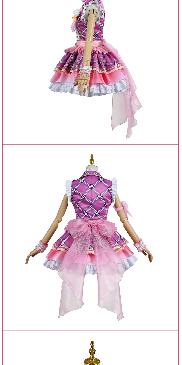 Cos-Mart LoveLive Liella Fresh Live Tang Keke/Heanna Sumire/Shibuya Kanon/Arashi Chisato/Hazuki Ren Cosplay Costume Cute Uniform - SS69