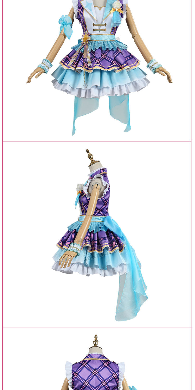 Cos-Mart LoveLive Liella Fresh Live Tang Keke/Heanna Sumire/Shibuya Kanon/Arashi Chisato/Hazuki Ren Cosplay Costume Cute Uniform - SS69