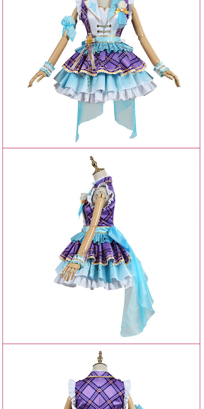 Cos-Mart LoveLive Liella Fresh Live Tang Keke/Heanna Sumire/Shibuya Kanon/Arashi Chisato/Hazuki Ren Cosplay Costume Cute Uniform - SS69