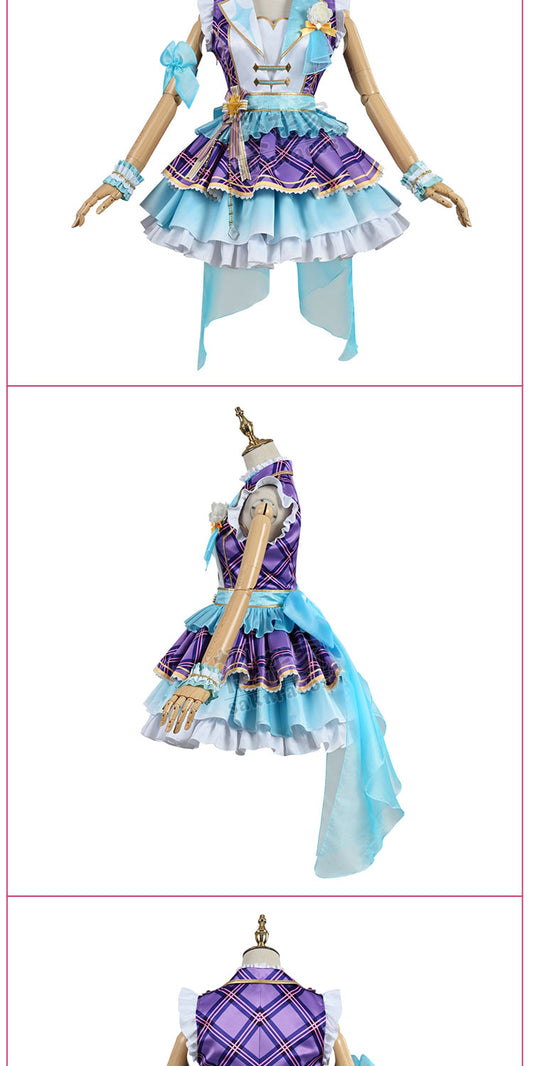 Cos-Mart LoveLive Liella Fresh Live Tang Keke/Heanna Sumire/Shibuya Kanon/Arashi Chisato/Hazuki Ren Cosplay Costume Cute Uniform - SS69