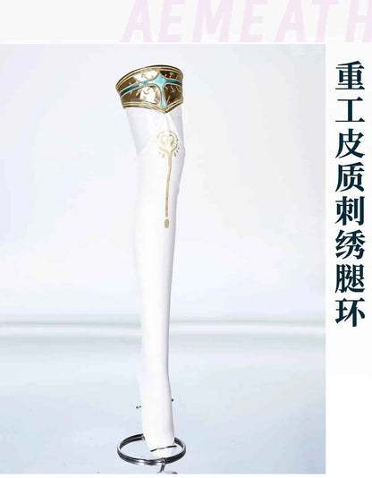 Newly Upgraded Game Cosplay Series: Wuthering Waves-Aemeath Cosplay Costume full set QQcos S-XL