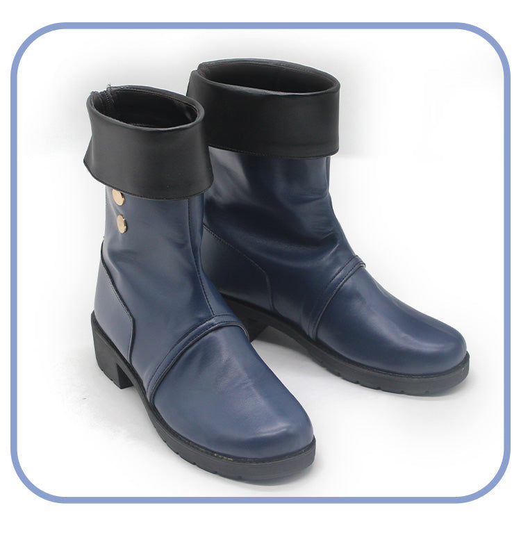 Game Blue Archive Tachibana Nozomi Cosplay Costume Wig Shoes Hikari Cosplay Highlander Railroad Academy Role Play Uniform Prop SS69