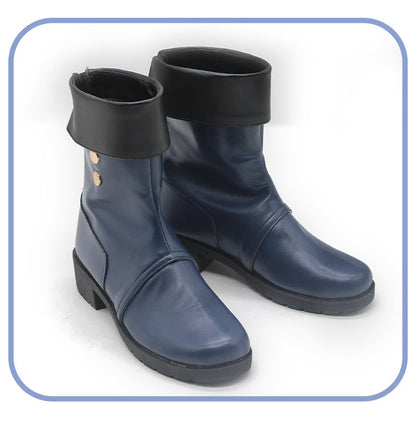 Game Blue Archive Tachibana Nozomi Cosplay Costume Wig Shoes Hikari Cosplay Highlander Railroad Academy Role Play Uniform Prop SS69