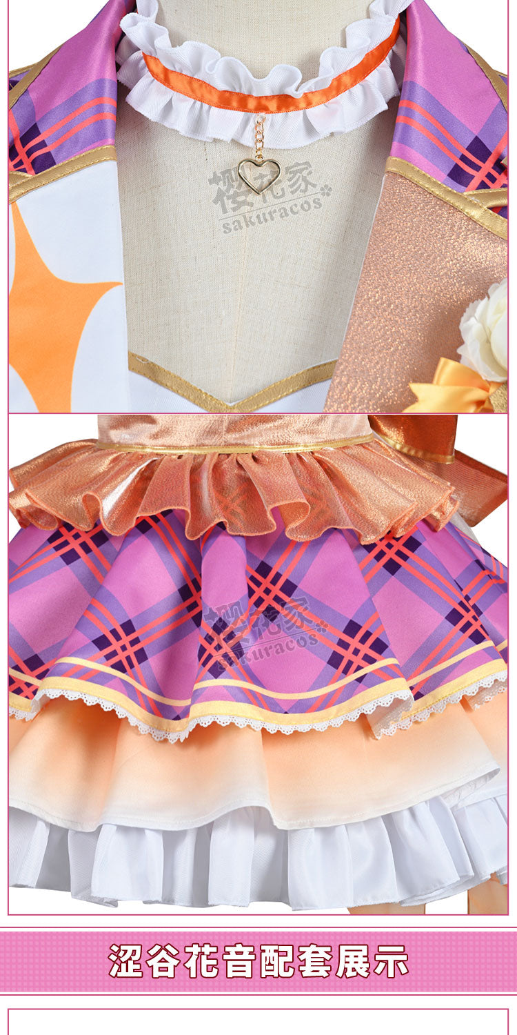 Cos-Mart LoveLive Liella Fresh Live Tang Keke/Heanna Sumire/Shibuya Kanon/Arashi Chisato/Hazuki Ren Cosplay Costume Cute Uniform - SS69