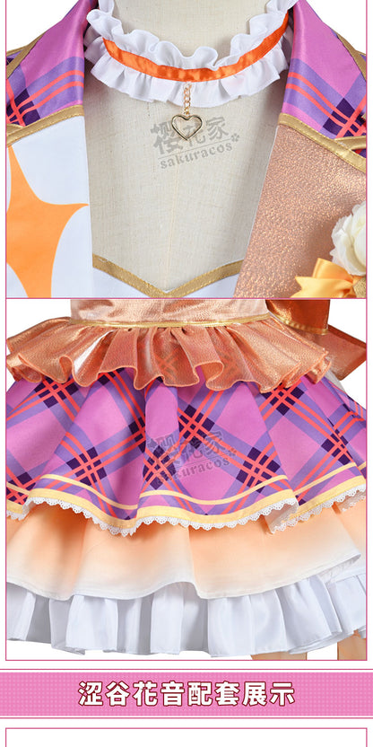 Cos-Mart LoveLive Liella Fresh Live Tang Keke/Heanna Sumire/Shibuya Kanon/Arashi Chisato/Hazuki Ren Cosplay Costume Cute Uniform - SS69