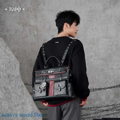 [Official] Wriothesley Bag MiHoYo Original Merch Genshin Impact Wriothesley Theme Impression Serie Backpack Cosplay Knapsack SS69
