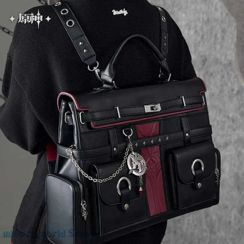 [Official] Wriothesley Bag MiHoYo Original Merch Genshin Impact Wriothesley Theme Impression Serie Backpack Cosplay Knapsack SS69