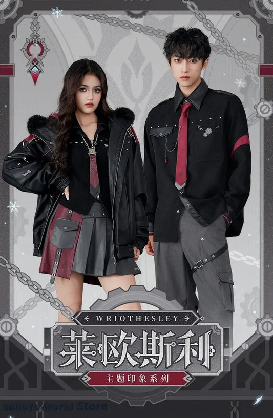 [Official] Wriothesley Bag MiHoYo Original Merch Genshin Impact Wriothesley Theme Impression Serie Backpack Cosplay Knapsack SS69