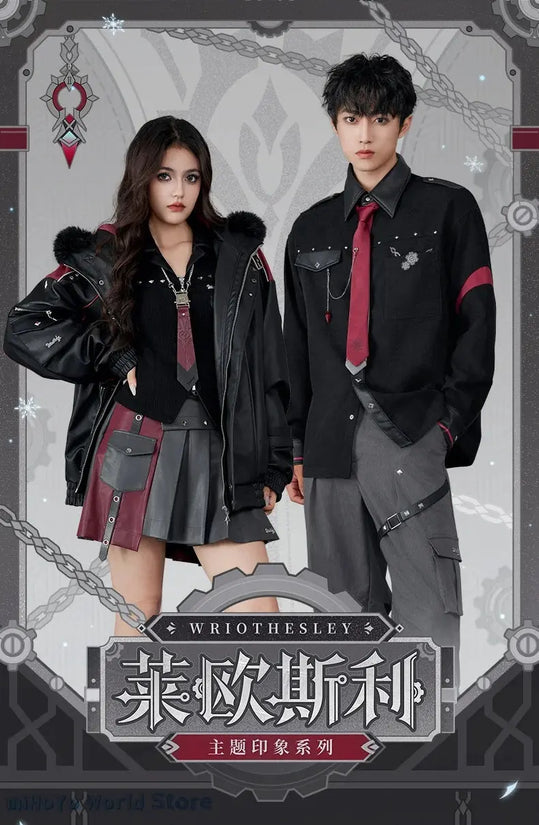 [Official] Wriothesley Bag MiHoYo Original Merch Genshin Impact Wriothesley Theme Impression Serie Backpack Cosplay Knapsack SS69