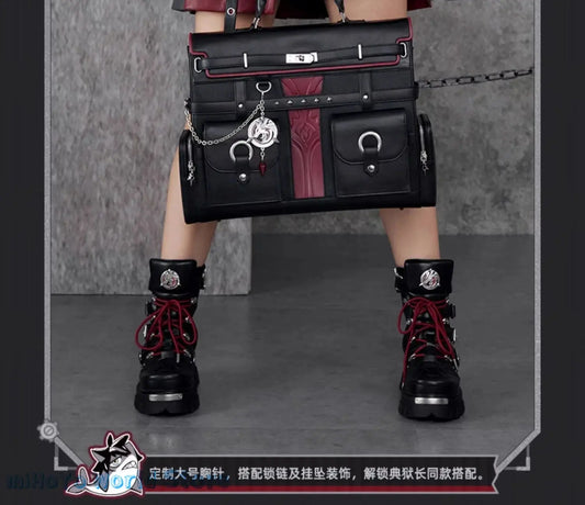 [Official] Wriothesley Bag MiHoYo Original Merch Genshin Impact Wriothesley Theme Impression Serie Backpack Cosplay Knapsack SS69