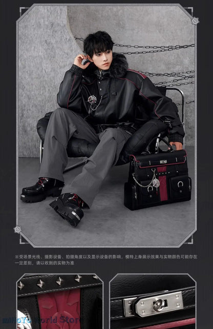 [Official] Wriothesley Bag MiHoYo Original Merch Genshin Impact Wriothesley Theme Impression Serie Backpack Cosplay Knapsack SS69